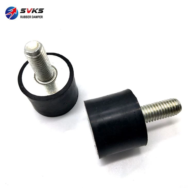 Male To Female Rubber Vibration Damper With Washer And Nuts