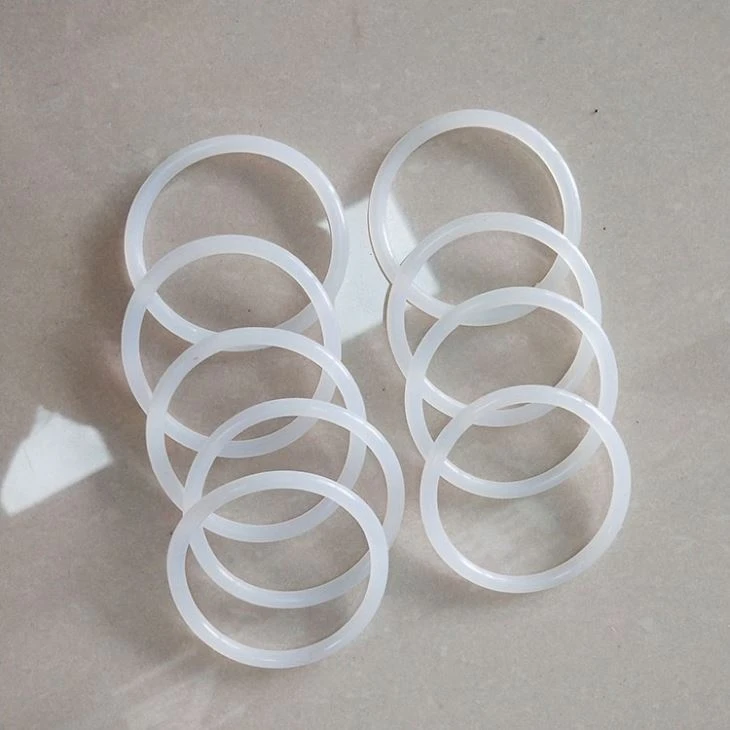 VMQ O Ring Seals Silicone Rubber Gaskets
